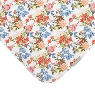 Little Girl's Stretchy Swaddle Blanket & bow