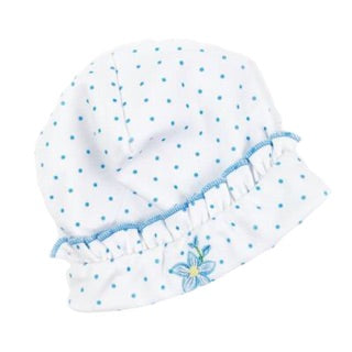 Bethie’s Garden Ruffle Infant Hat By Magnolia Baby