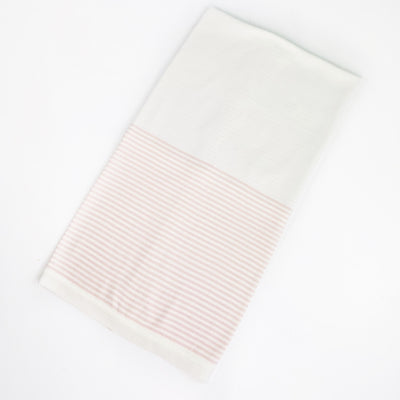 Mini Stripe Blanket-Pink