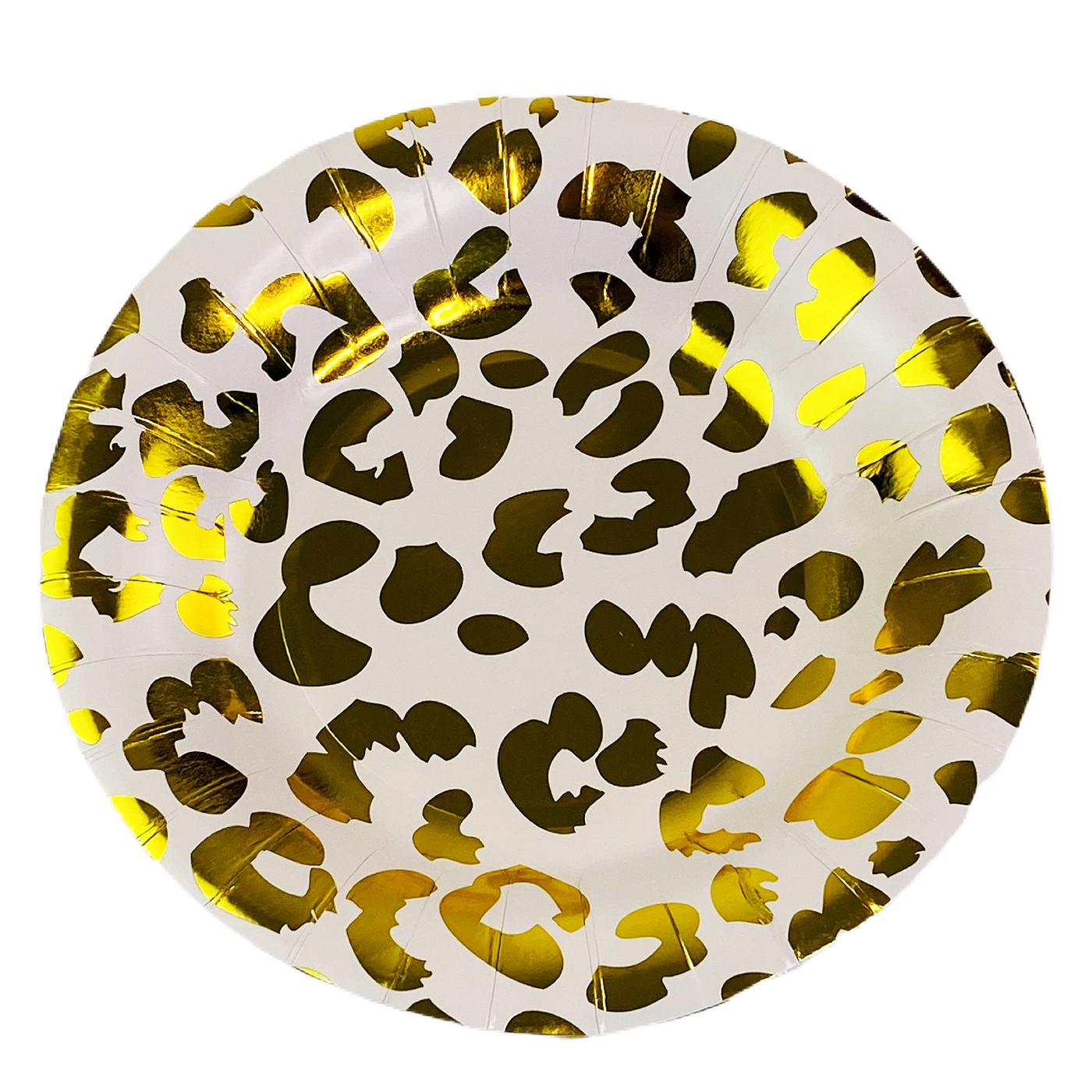 Gold Cheetah Small Party Plate (paper)