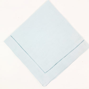 Hemstitched Linen Dinner Napkins