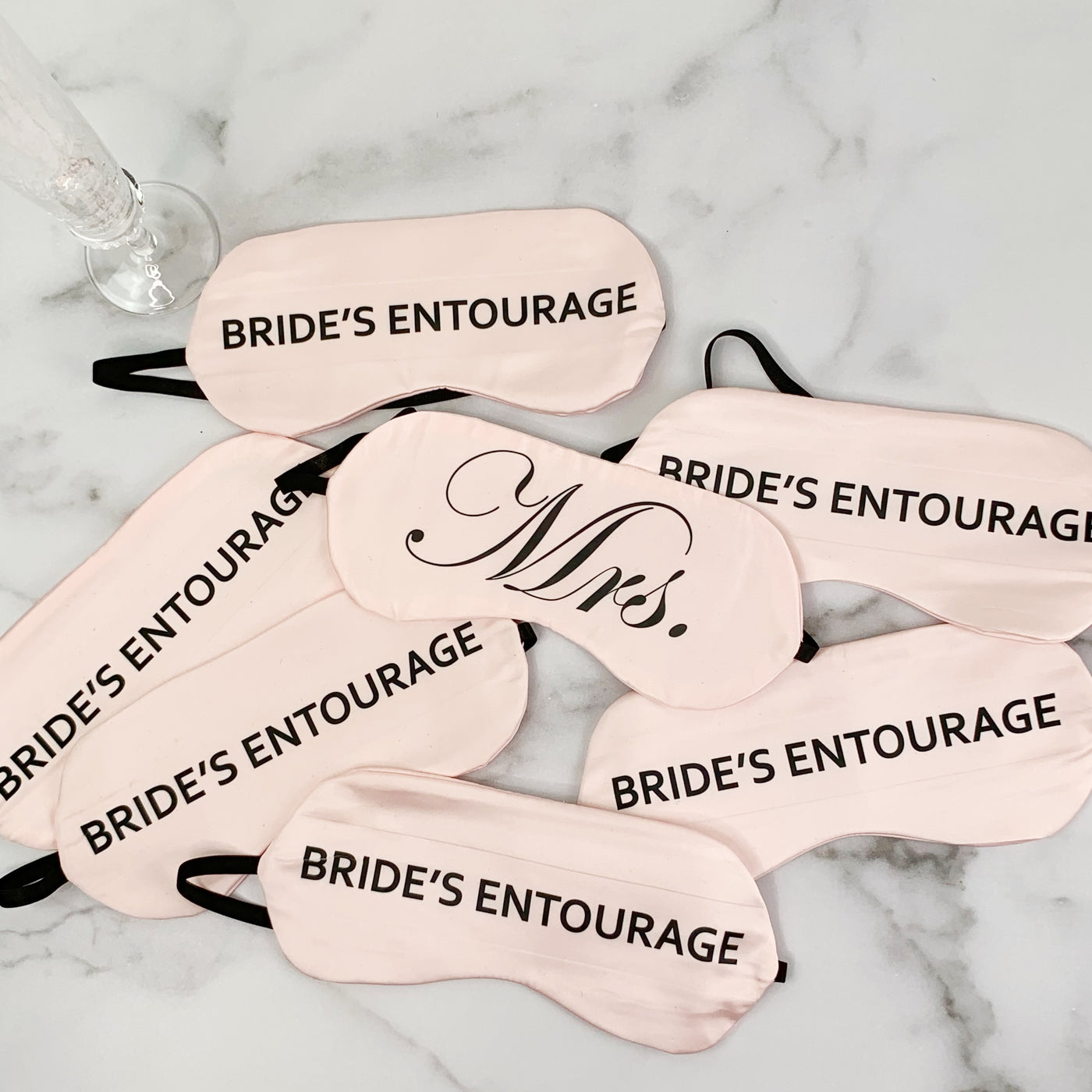 Bride's Entourage Sleep Mask by Toss Designs