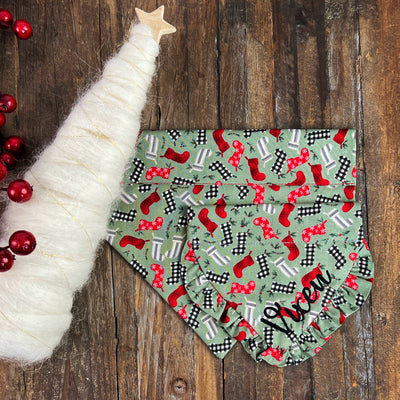 Christmas Stocking Dog Bandana - Christmas Collection