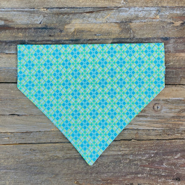 By The Sea Spring Argyle Dog Bandana