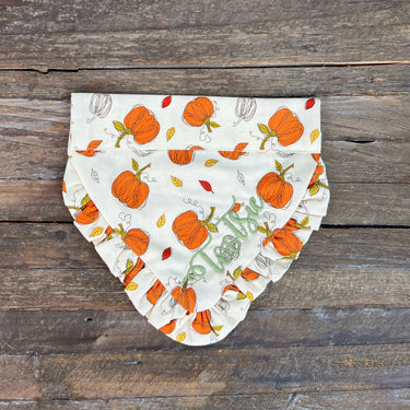 Fall Pumpkins Dog Bandana