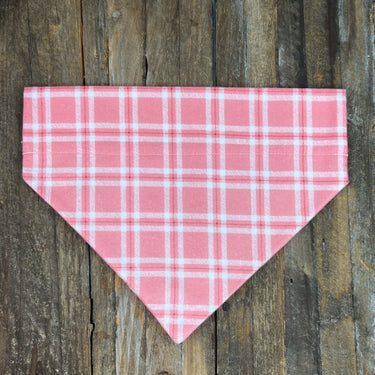 Flirty Flannel Plaid Dog Bandana