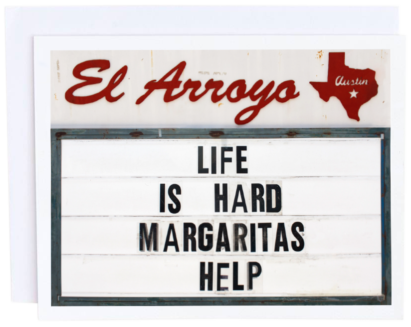 El Arroyo's Life is Hard Card