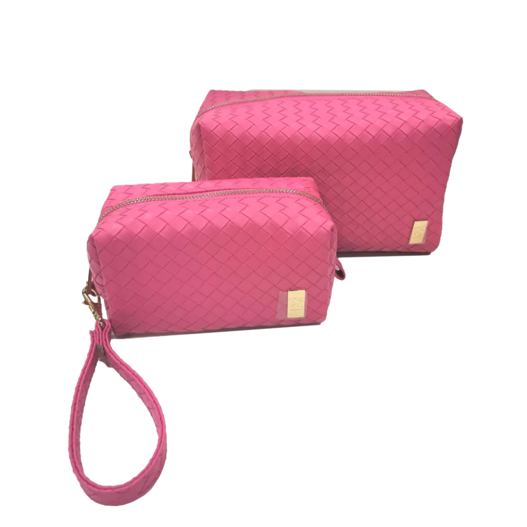 Trame Woven Dahlia - Luxe Duo Dome Bag Set