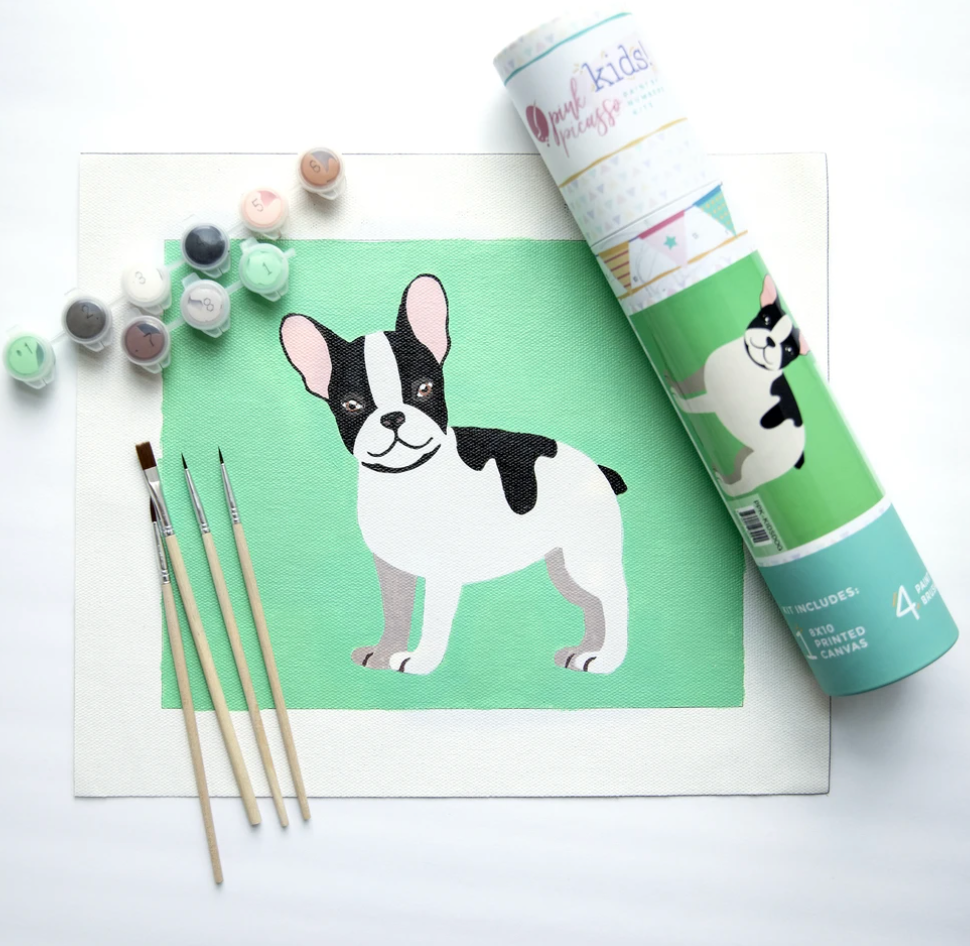 Frenchie French Dog Paint By Numbers Kit