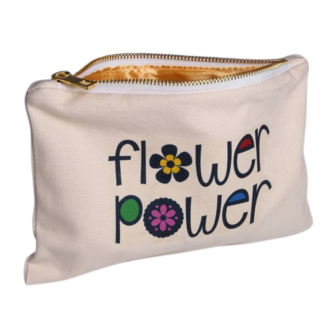 Flower Power Mah Jongg Pouch - Large