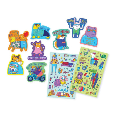 Scented Scratch Stickers- Dressed To Impress