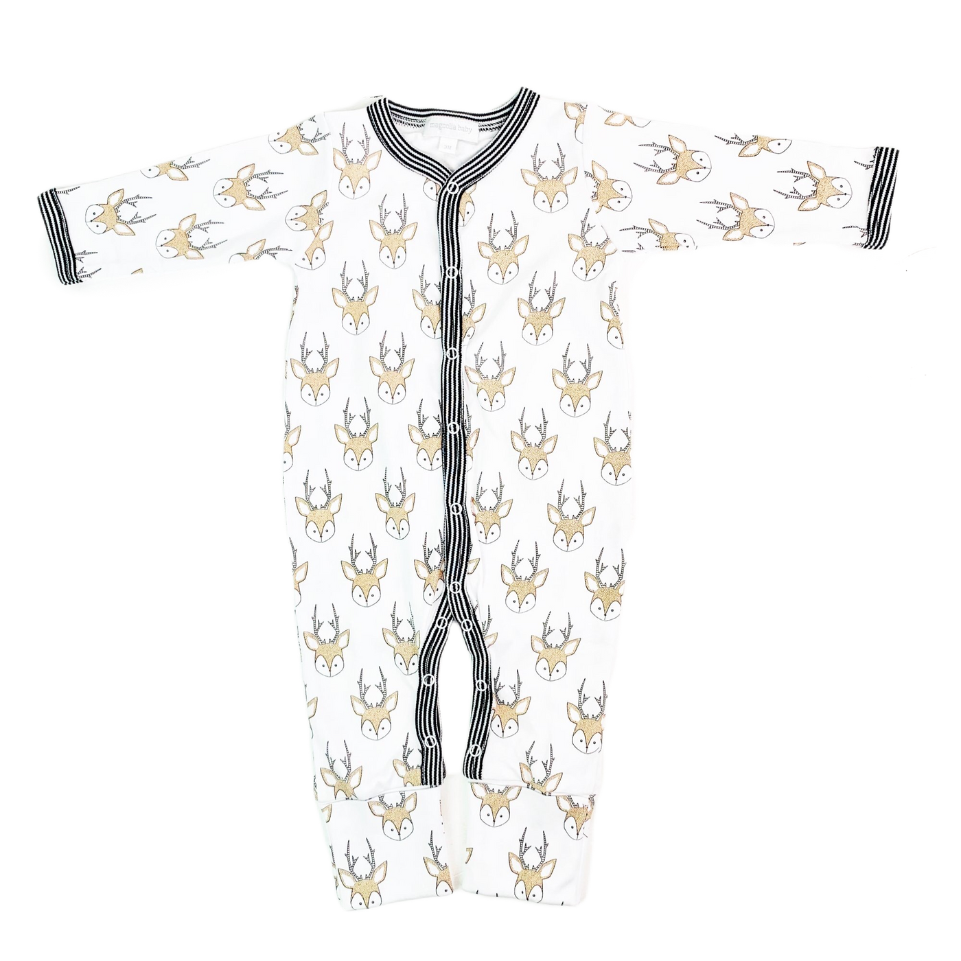 Little Buck Long Playsuit by Magnolia Baby