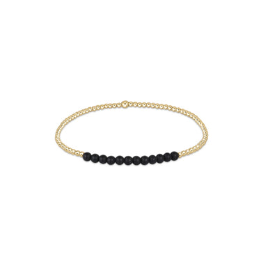 Gold Bliss 2mm Beaded Bracelets- Multiple Colors