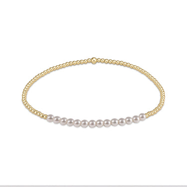Gold Bliss 2mm Beaded Bracelets- Multiple Colors