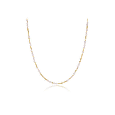 15" CHOKER HOPE UNWRITTEN Gemstones - Various Colors