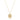 16" NECKLACE GOLD - CHERISH MEDIUM GOLD LOCKET
